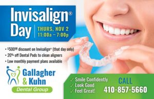 Invisalign Day at Gallagher & Kuhn Dental Group, Westminster, Carroll County, MD